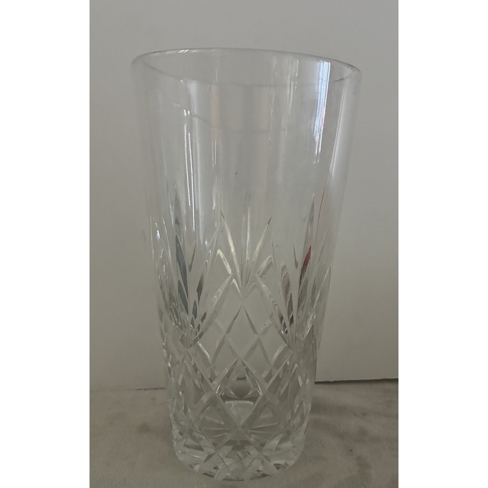 Vintage Majesty Cut Crystal Vase 10"